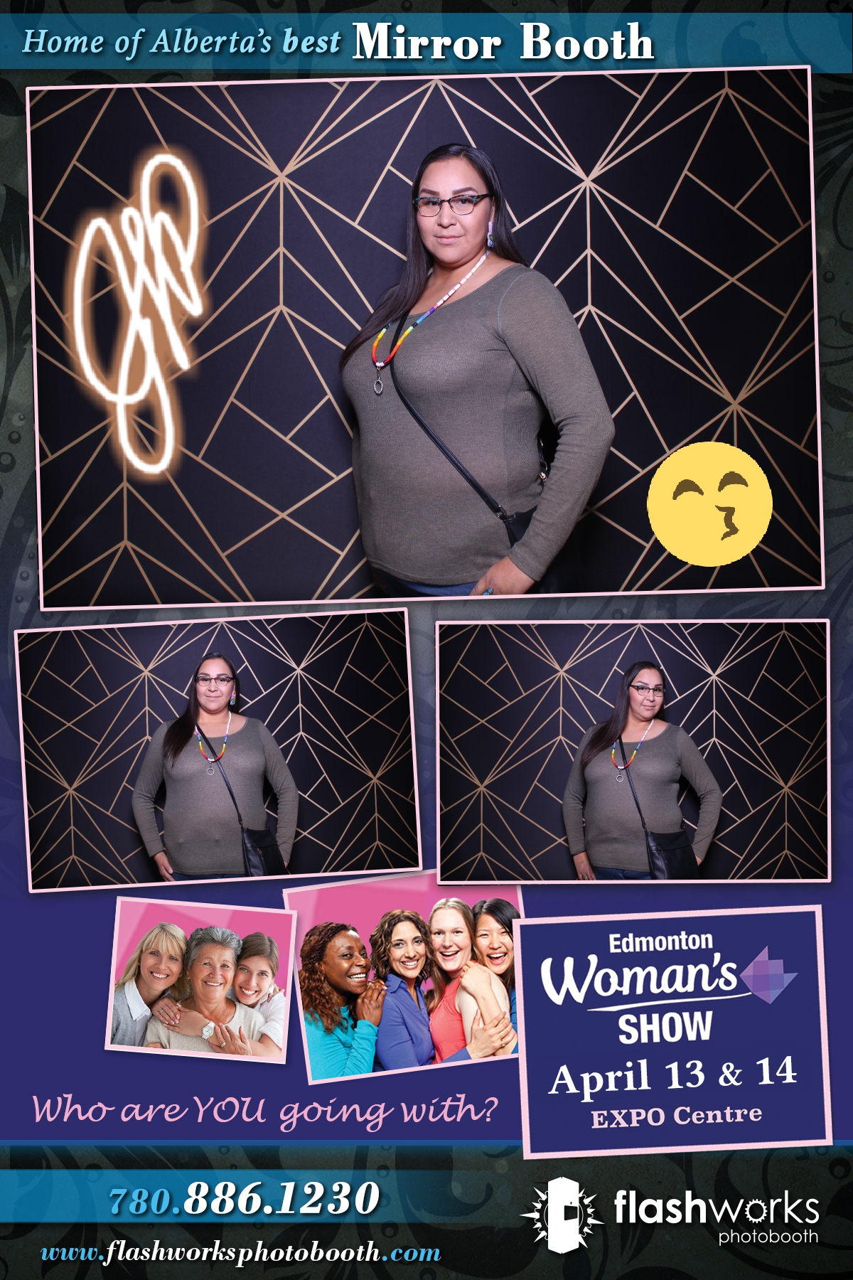 Spring Edmonton Woman's Show 2019 | View more photos from the event at gallery.flashworksphotobooth.com/u/FlashworksPhotoboothInc/Spring-Edmonton-Womans-Show-2019